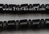 CRB150 15.5 inches 6*12mm & 10*12mm rondelle smoky quartz beads