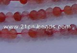 CRB1860 15.5 inches 2*3mm faceted rondelle south red agate beads