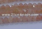 CRB1867 15.5 inches 2.5*4mm faceted rondelle moonstone beads