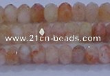 CRB1870 15.5 inches 2.5*4mm faceted rondelle sunstone beads