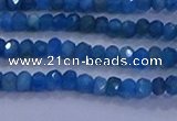 CRB1900 15.5 inches 2*3mm faceted rondelle apatite beads