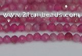 CRB1935 15.5 inches 2*3mm faceted rondelle pink tourmaline beads