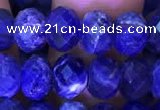 CRB1992 15.5 inches 6*8mm faceted rondelle sodalite beads