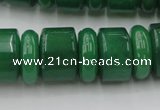 CRB202 15.5 inches 6*18mm - 13*18mm rondelle green aventurine beads