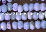 CRB2231 15.5 inches 2*3mm faceted rondelle larimar beads