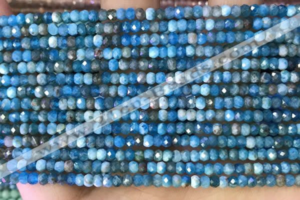 CRB2233 15.5 inches 2*3mm faceted rondelle apatite beads