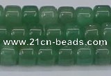 CRB2503 15.5 inches 6*8mm rondelle green aventurine beads