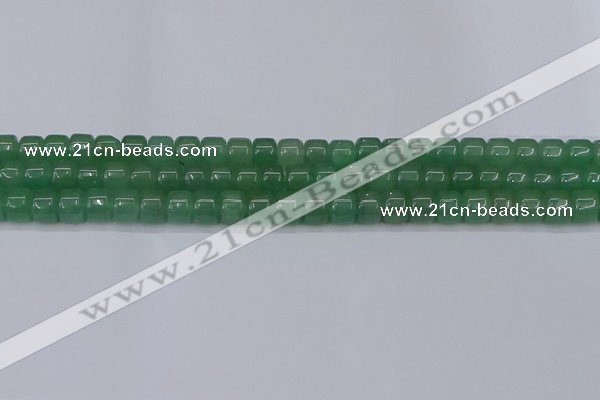 CRB2503 15.5 inches 6*8mm rondelle green aventurine beads