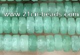 CRB2554 15.5 inches 2*4mm heishi green aventurine beads wholesale