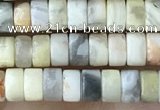 CRB2558 15.5 inches 2*4mm heishi crazy lace agate beads wholesale