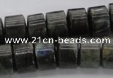 CRB256 15.5 inches 10*14mm rondelle labradorite gemstone beads