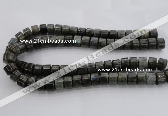 CRB256 15.5 inches 10*14mm rondelle labradorite gemstone beads