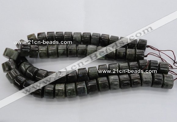 CRB257 15.5 inches 13*18mm rondelle labradorite gemstone beads