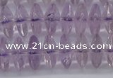 CRB262 15.5 inches 5*12mm rondelle amethyst gemstone beads