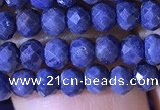 CRB2644 15.5 inches 2*3mm faceted rondelle sapphire gemstone beads