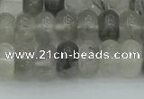 CRB2806 15.5 inches 5*8mm rondelle cloudy quartz beads wholesale