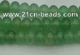 CRB2820 15.5 inches 4*6mm rondelle green aventurine beads