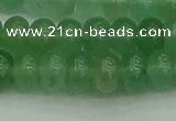 CRB2822 15.5 inches 6*10mm rondelle green aventurine beads