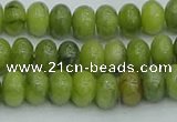 CRB2836 15.5 inches 5*8mm rondelle Chinese chrysoprase beads