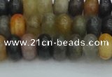 CRB2846 15.5 inches 5*8mm rondelle fancy jasper beads wholesale