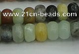 CRB2877 15.5 inches 6*10mm rondelle amazonite beads wholesale