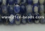 CRB2881 15.5 inches 5*8mm rondelle sodalite beads wholesale