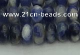 CRB2882 15.5 inches 6*10mm rondelle sodalite beads wholesale