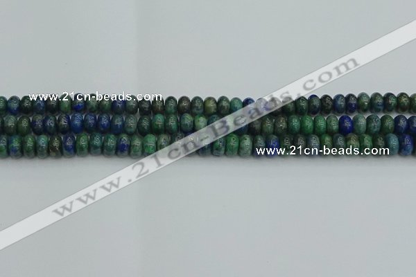 CRB2890 15.5 inches 4*6mm rondelle chrysocolla beads wholesale