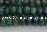 CRB2891 15.5 inches 5*8mm rondelle chrysocolla beads wholesale