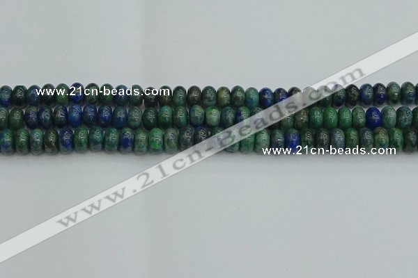 CRB2891 15.5 inches 5*8mm rondelle chrysocolla beads wholesale