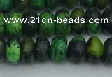 CRB2897 15.5 inches 6*10mm rondelle chrysocolla beads wholesale