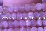 CRB3107 15.5 inches 2*3mm faceted rondelle tiny moonstone beads