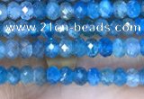 CRB3118 15.5 inches 2*3mm faceted rondelle tiny apatite beads