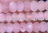 CRB3142 15.5 inches 2.5*4mm faceted rondelle tiny moonstone beads