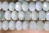 CRB3166 15.5 inches 2.5*4mm faceted rondelle tiny jade beads