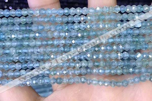 CRB3173 15.5 inches 2.5*4mm faceted rondelle tiny apatite beads