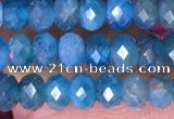 CRB3174 15.5 inches 2.5*4mm faceted rondelle tiny apatite beads