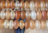 CRB4003 15.5 inches 2.5*4.5mm rondelle red aventurine beads wholesale