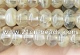 CRB4032 15.5 inches 4*6mm rondelle yellow watermelon beads wholesale