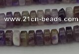 CRB404 15.5 inches 5*8mm rondelle amethyst gemstone beads