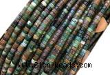 CRB4155 15 inches 2*4mm heishi Indian agate beads wholesale