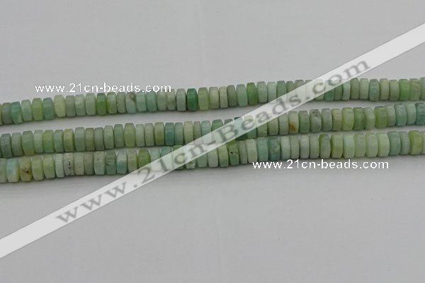 CRB425 15.5 inches 5*8mm rondelle amazonite gemstone beads