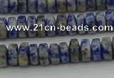 CRB428 15.5 inches 5*8mm rondelle African sodalite beads wholesale