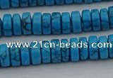 CRB440 15.5 inches 5*8mm rondelle turquoise beads wholesale