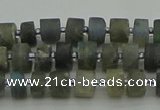 CRB481 15.5 inches 4*6mm tyre labradorite gemstone beads