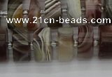 CRB496 15.5 inches 7*14mm tyre botswana agate beads wholesale