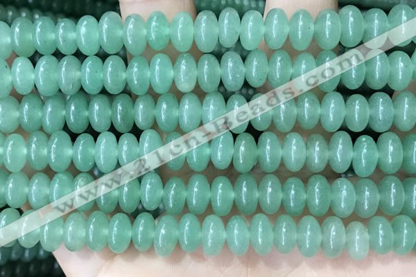 CRB5331 15.5 inches 5*8mm rondelle green aventurine beads