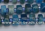 CRB536 15.5 inches 5*8mm tyre apatite gemstone beads wholesale