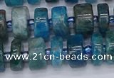 CRB538 15.5 inches 6*12mm tyre apatite gemstone beads wholesale