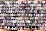 CRB5403 15 inches 2.5*4mm rondelle dogtooth amethyst beads